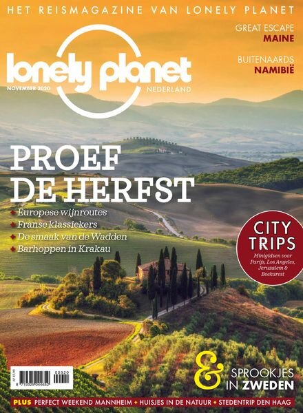 Lonely Planet Traveller Netherlands – november 2020 Cover