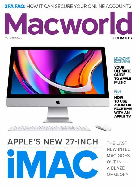 Macworld Australia – October 2020 Cover