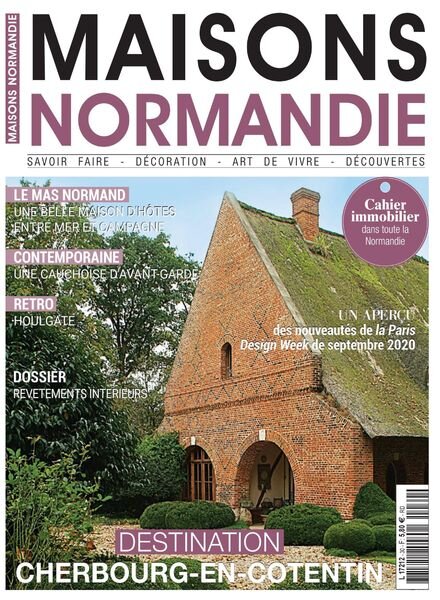Maisons Normandie – Octobre-Novembre 2020 Cover