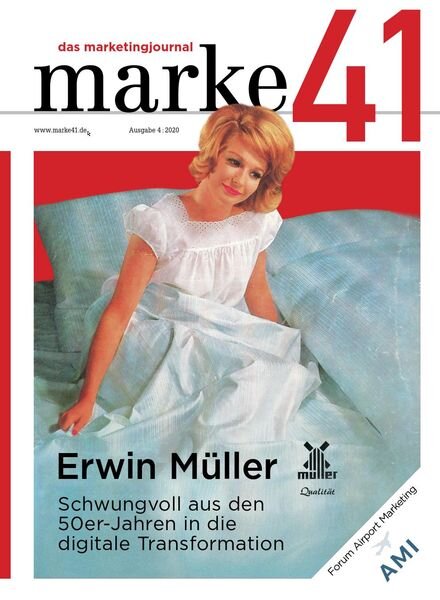 Marke – September 2020 Cover