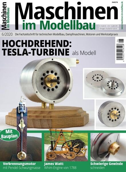 Maschinen im Modellbau – Oktober 2020 Cover