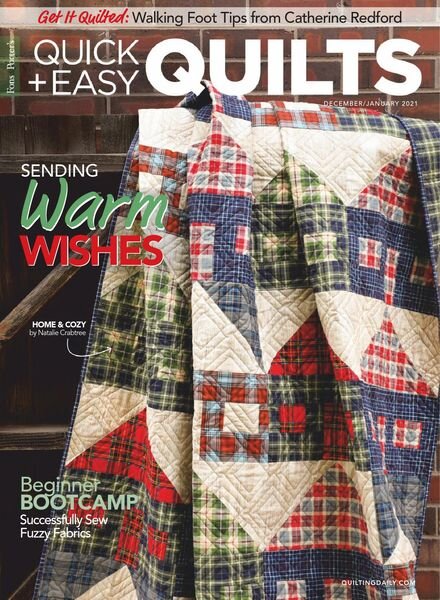 McCall’s Quick Quilts – December 2020 Cover