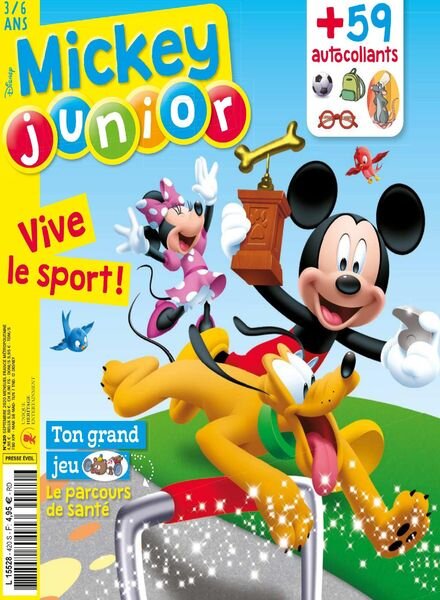 Mickey Junior – Septembre 2020 Cover