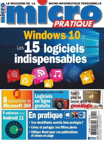 Micro Pratique – octobre 2020 Cover