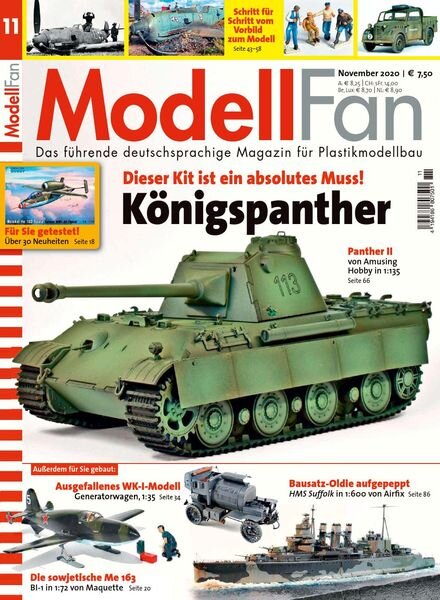 ModellFan – November 2020 Cover