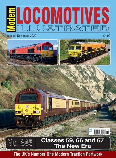 Modern Locomotives Illustrated – Issue 245 – October-November 2020 Cover