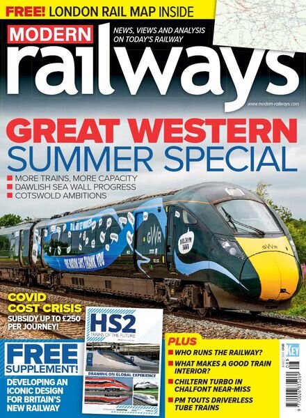 Modern Railways – August 2020 Cover