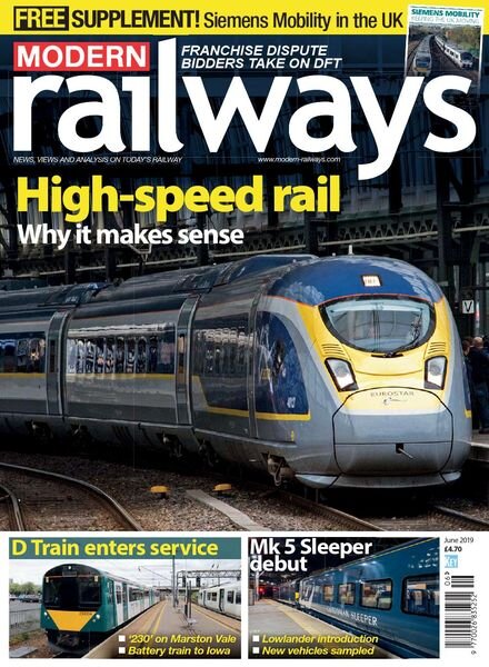 Modern Railways – June 2019 Cover