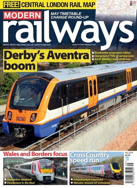 Modern Railways – May 2019 Cover