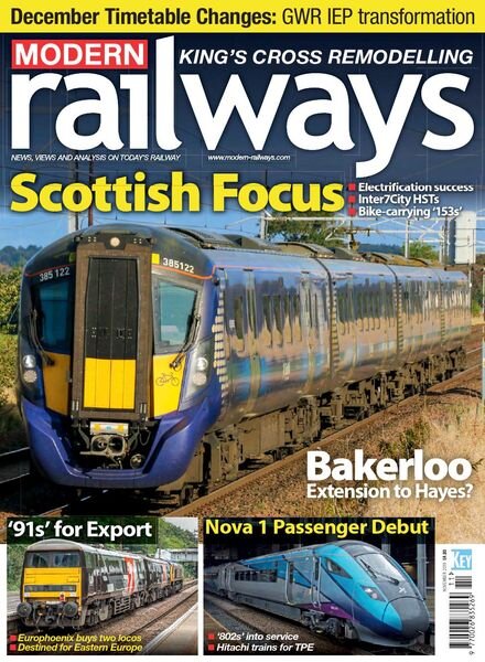 Modern Railways – November 2019 Cover