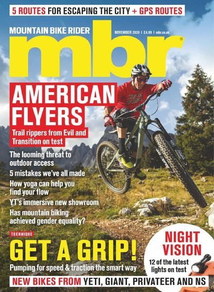 Mountain Bike Rider – November 2020 Cover