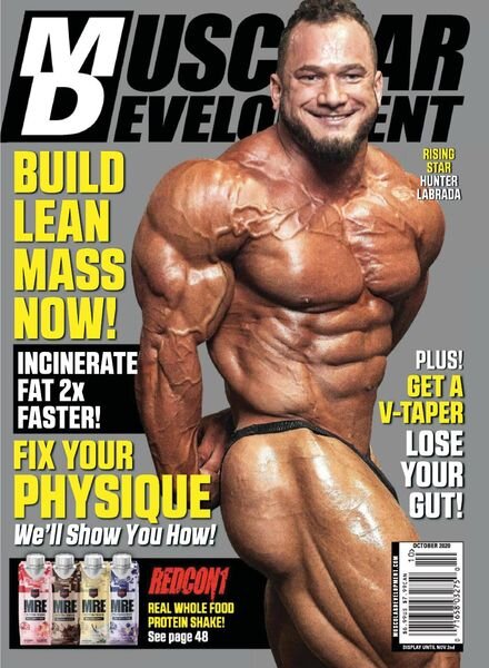 Muscular Development – October 2020 Cover