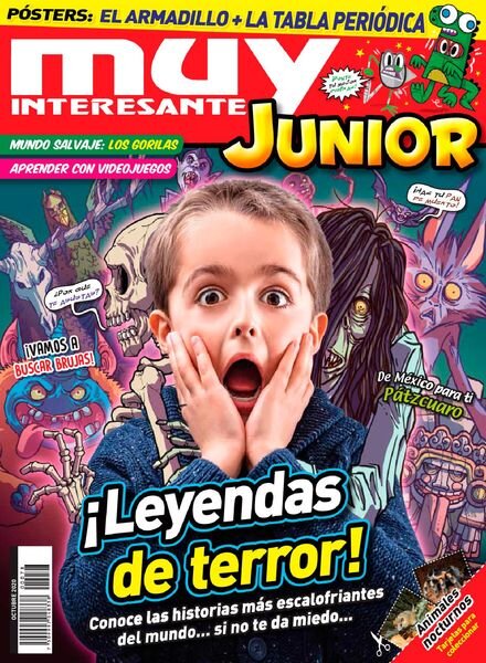 Muy Interesante Junior Mexico – octubre 2020 Cover
