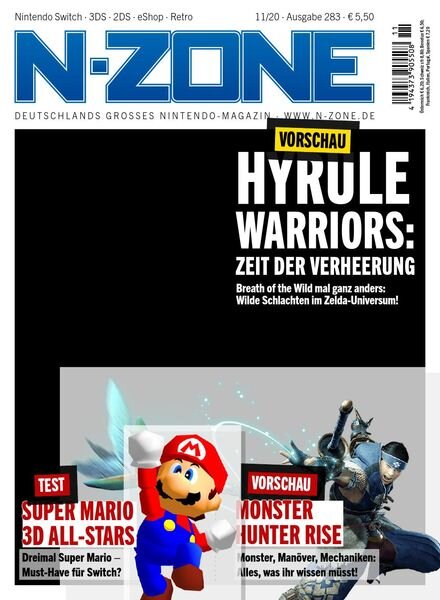 N-Zone – November 2020 Cover