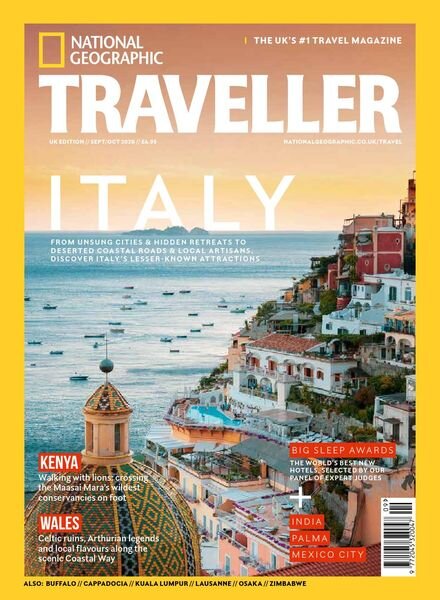 National Geographic Traveller UK – September-October 2020 Cover