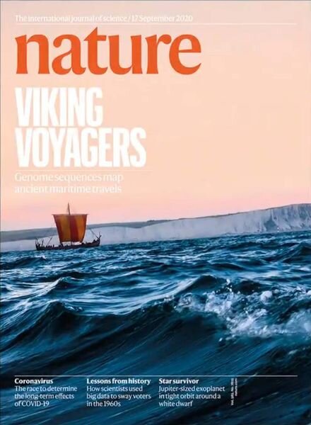 Nature – 17 September 2020 Cover