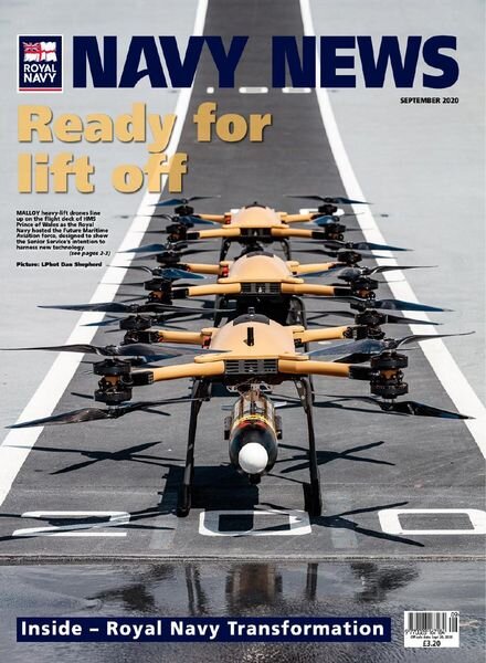 Navy News – September 2020 Cover