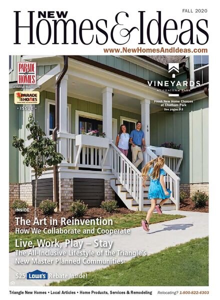 New Homes & Ideas – Fall 2020 Cover
