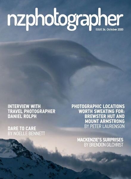 NZPhotographer – October 2020 Cover