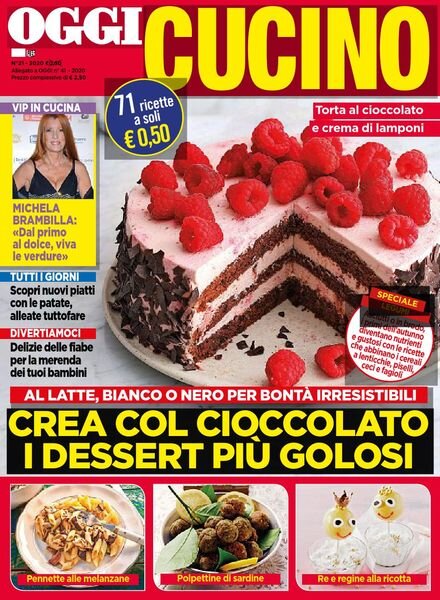 Oggi Cucino – 15 ottobre 2020 Cover