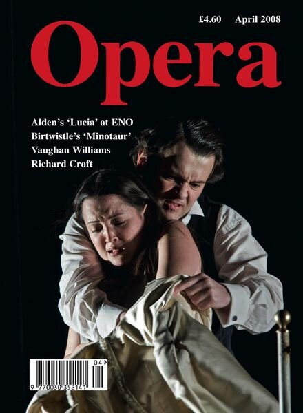 Opera – April 2008 Cover