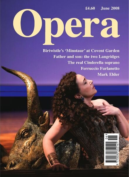Opera – June 2008 Cover