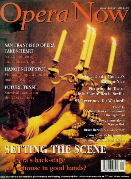 Opera Now – January-February 1998 Cover
