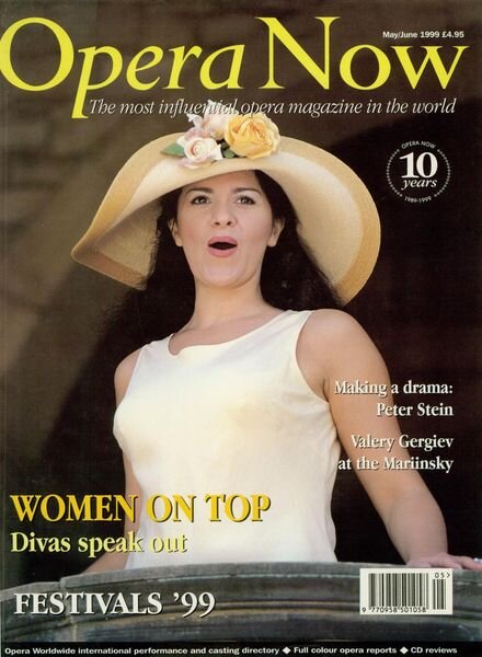 Opera Now – May-June 1999 Cover