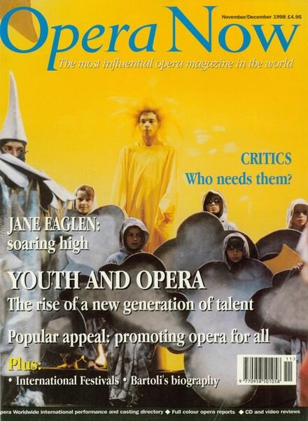 Opera Now – November-December 1998 Cover