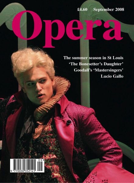 Opera – September 2008 Cover
