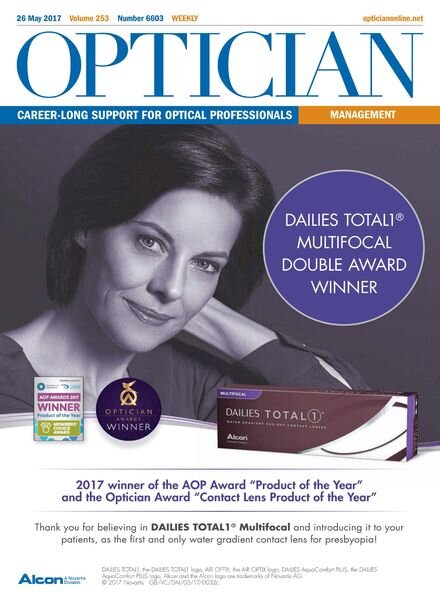 Optician – 26 May 2017 Cover