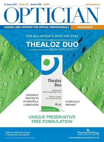 Optician – 27 January 2017 Cover