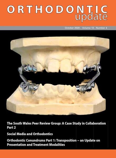 Orthodontic Update – October 2020 Cover