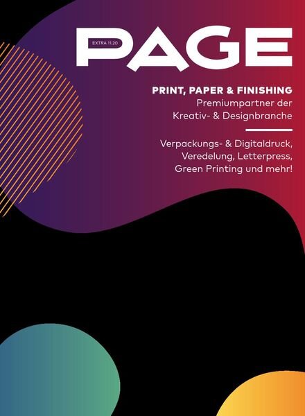 Page Extra – August 2020 Cover