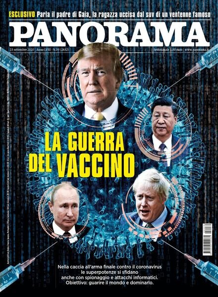 Panorama Italia – 23 Settembre 2020 Cover