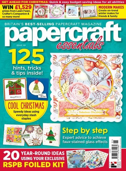 Papercraft Essentials – Issue 191 – October 2020 Cover
