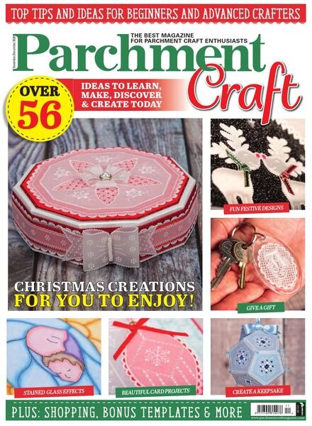 Parchment Craft – November-December 2020 Cover