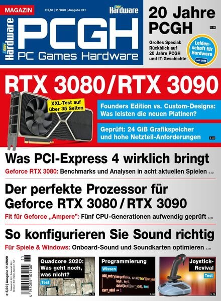 PC Games Hardware – Dezember 2020 Cover