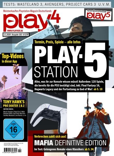 Play4 Germany – November 2020 Cover