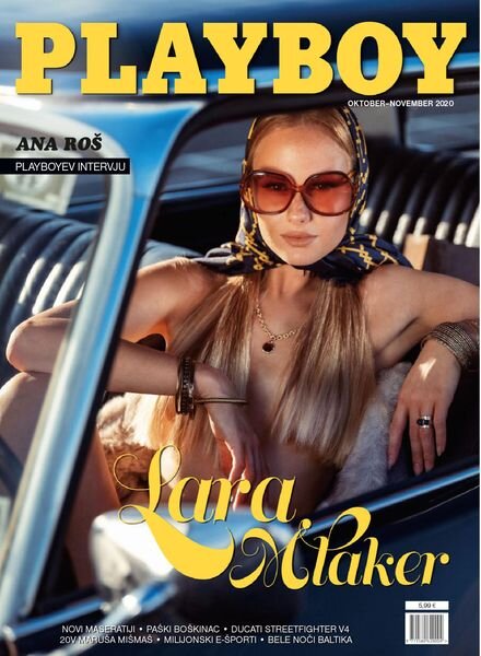 Playboy Slovenia – oktober 2020 Cover