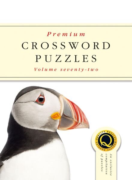 Premium Crossword Puzzles – Issue 72 – September 2020 Cover
