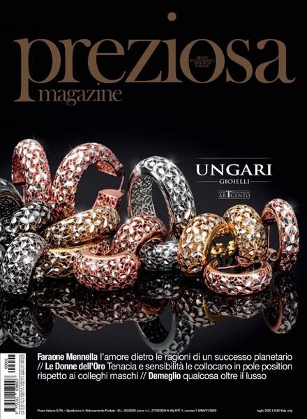 Preziosa Magazine – Luglio 2020 Cover