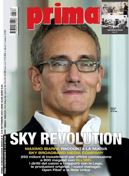 Prima Comunicazione – Settembre 2020 Cover
