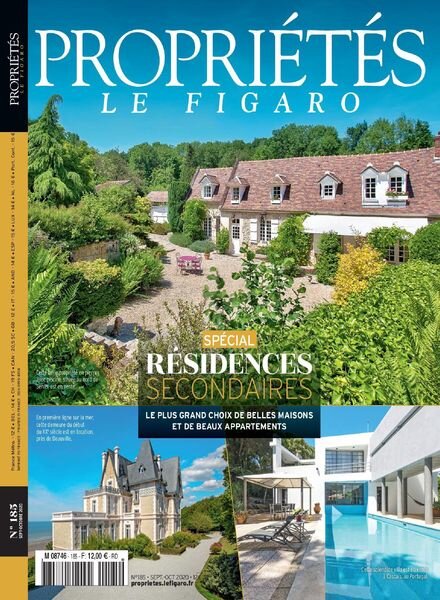 Proprietes Le Figaro – Septembre-Octobre 2020 Cover