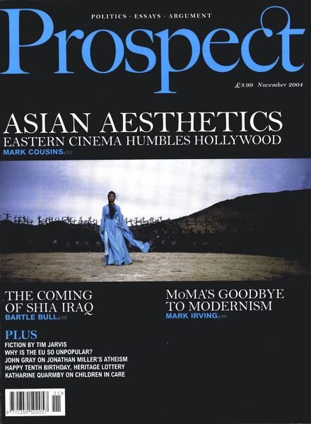 Prospect Magazine – November 2004 Cover