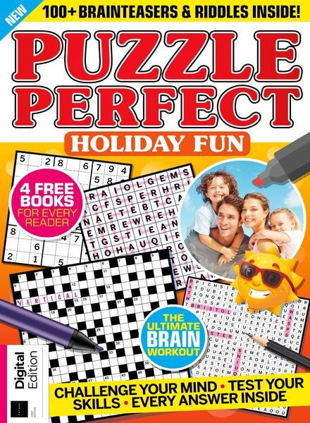 Puzzle Perfect Holiday Fun 1st Edition – September 2020 Cover