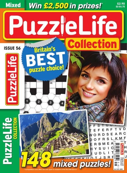 PuzzleLife Collection – Issue 56 – October 2020 Cover