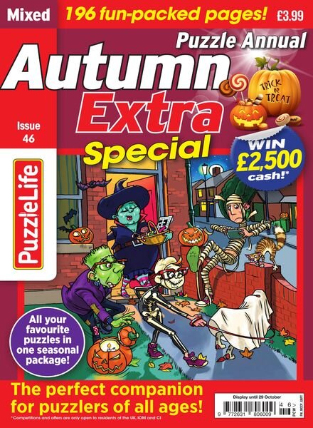 PuzzleLife Puzzle Annual Special – Issue 46 – October 2020 Cover