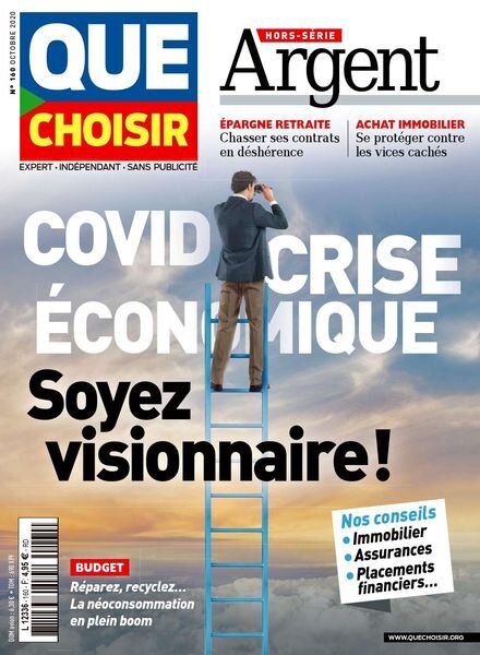 Que Choisir – Hors-Serie Argent – Octobre 2020 Cover