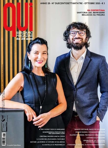 Qui Bergamo – Ottobre 2020 Cover